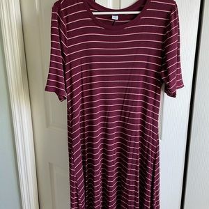 Old navy ribbed A-line dress.